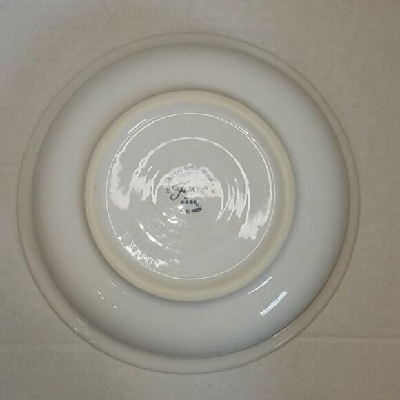 Fiestaware FIESTA Ceramic CLASSIC RIM Large Bowl Dish WHITE 40 OZ Container - Picture 4 of 7